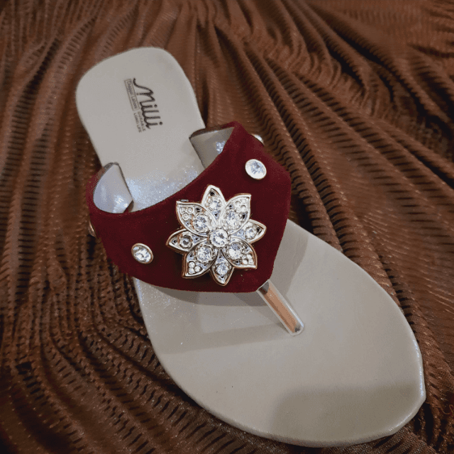 New Fancy 04 Stylish Ladies Slippers For Women And Girls