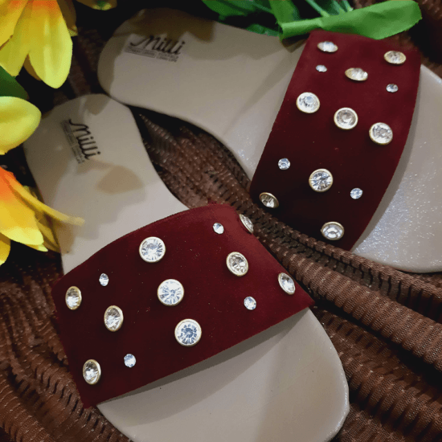 New Fancy 09 Stylish Ladies Slippers For Women And Girls