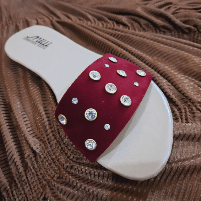 New Fancy 09 Stylish Ladies Slippers For Women And Girls