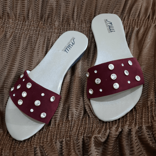 New Fancy 09 Stylish Ladies Slippers For Women And Girls