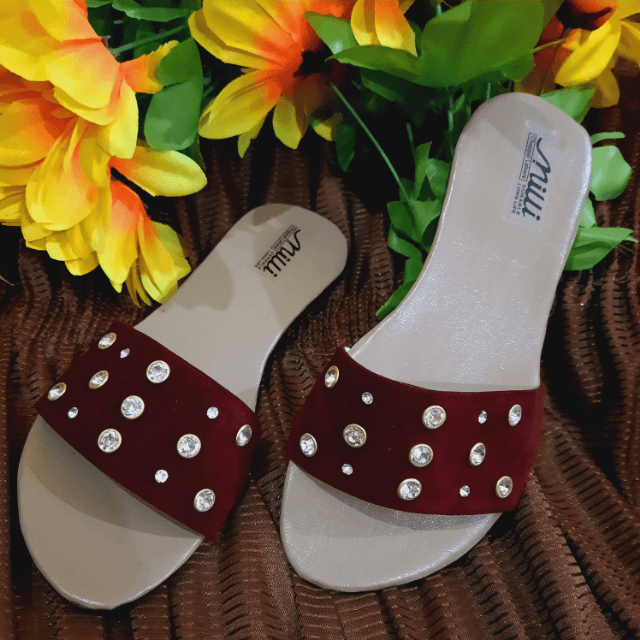 New Fancy 09 Stylish Ladies Slippers For Women And Girls